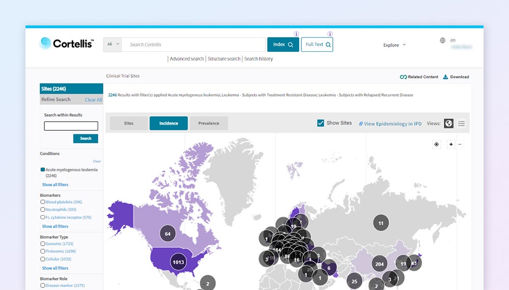 CTI 全球臨床試驗中心地圖
