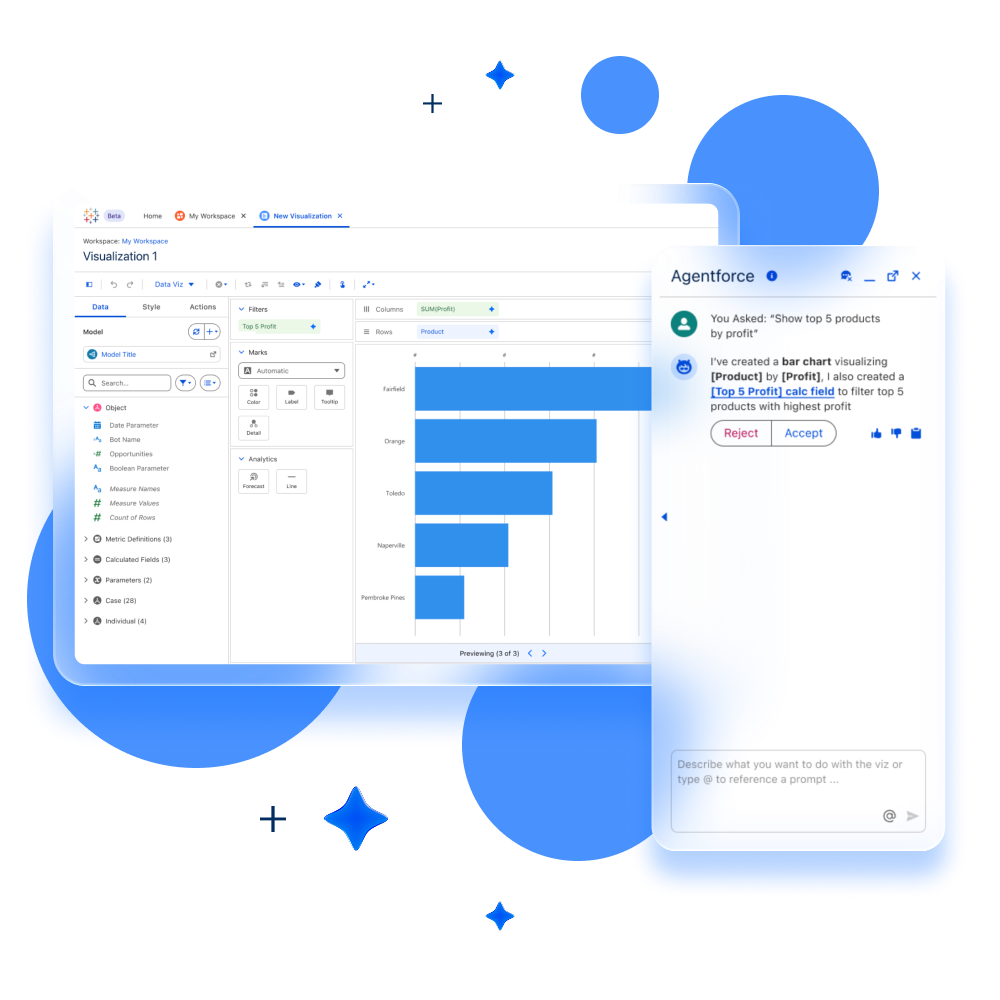 Tableau Desktop 互動式分析介面